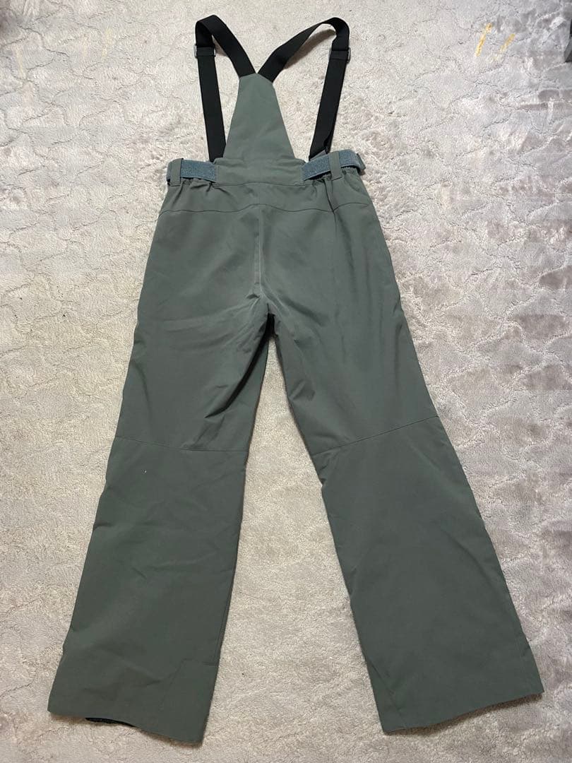 薄緑/ブラック スノーボードウェア上下セット 女性用Lサイズ ウィン