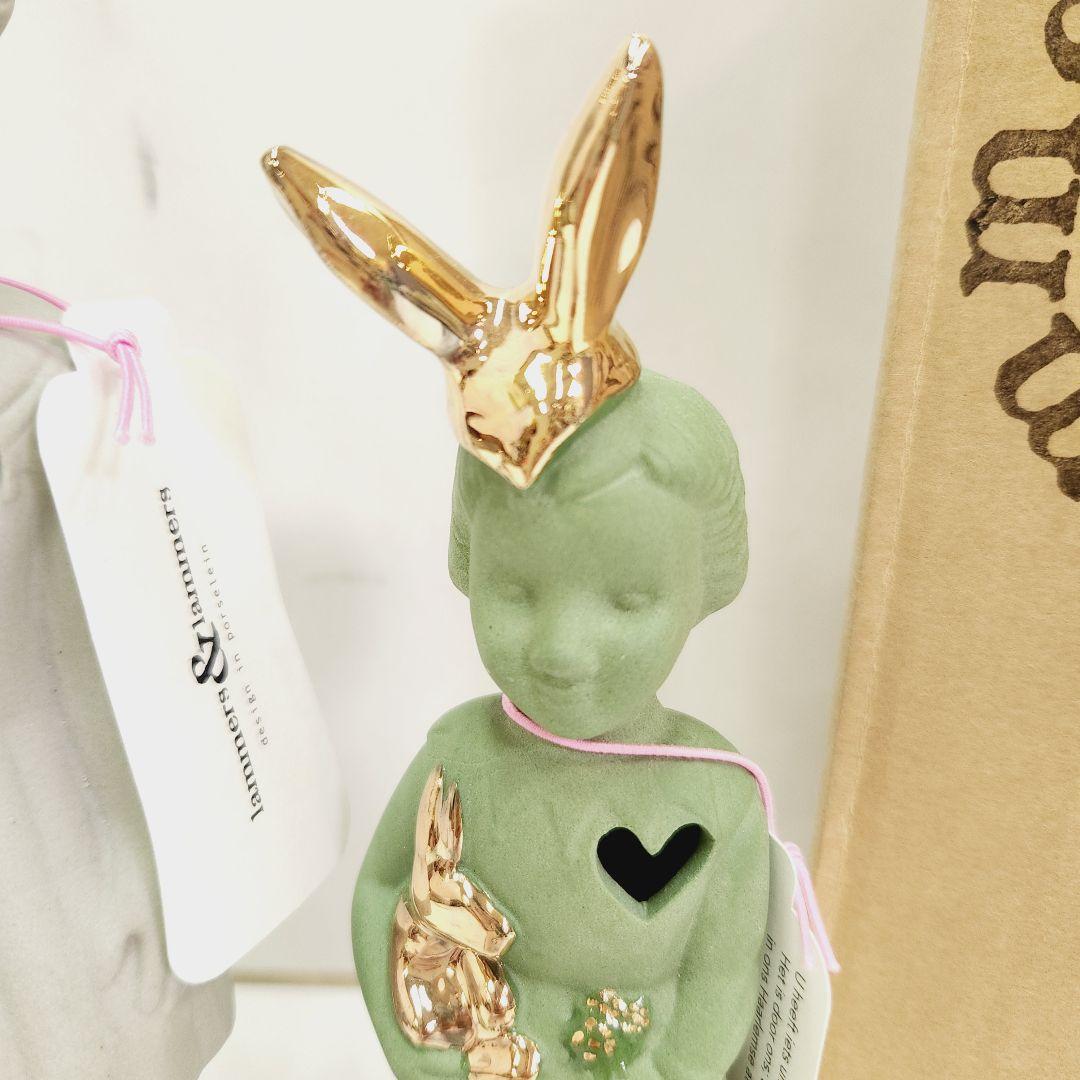 lammers&lammers クロネットドール 陶器 花瓶 2体 オランダ - メルカリ