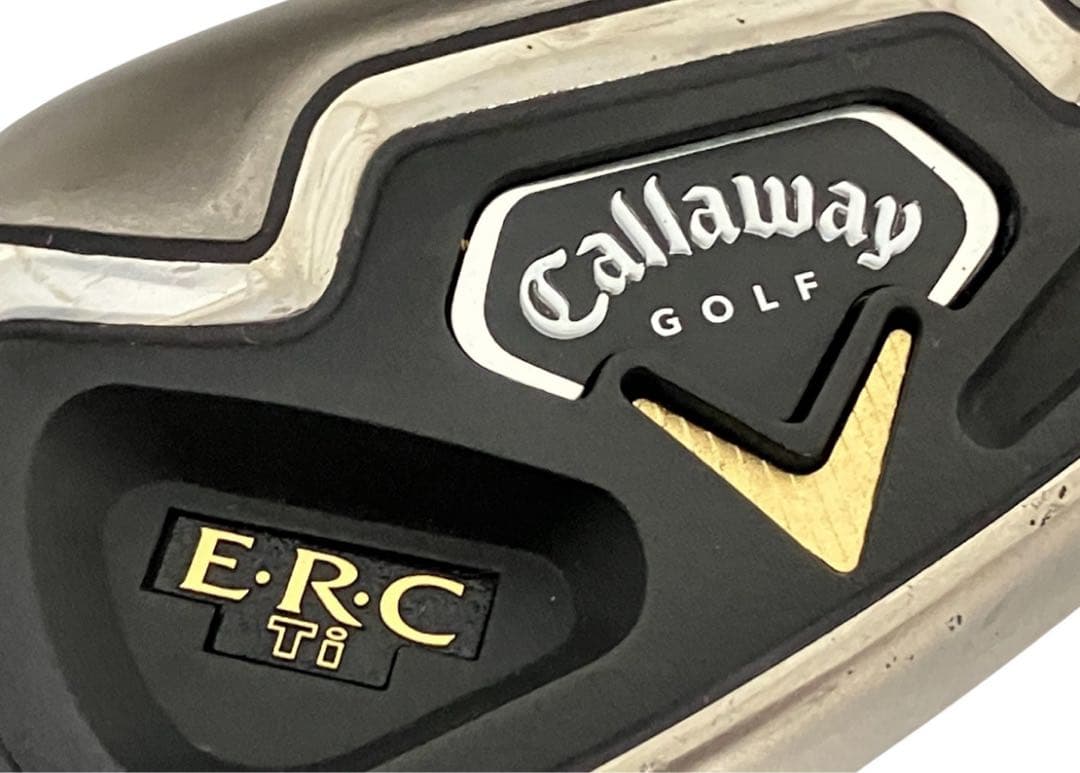 稀少！レディース！Callaway E.R.C Ti チタンアイアン 7本セット