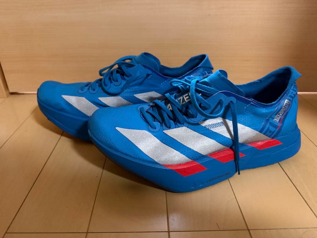 アディダス　アディオスプロ4 25.5 アディゼロ アディオス プロ 4 / Adizero Adios Pro 4 white size 25