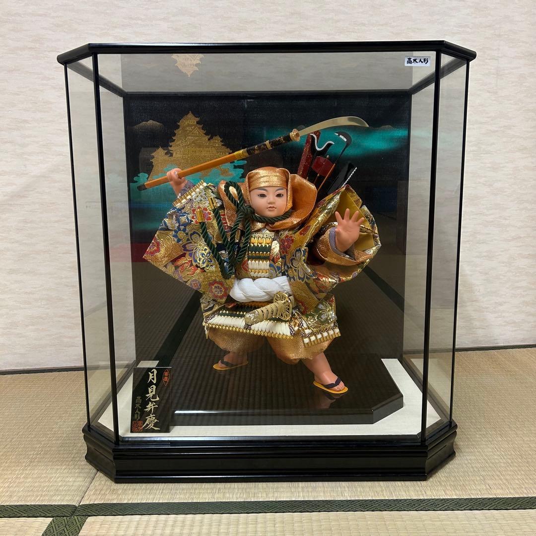 五月人形 高木人形 弁慶 月見弁慶 日本人形 こどもの日 日本男児