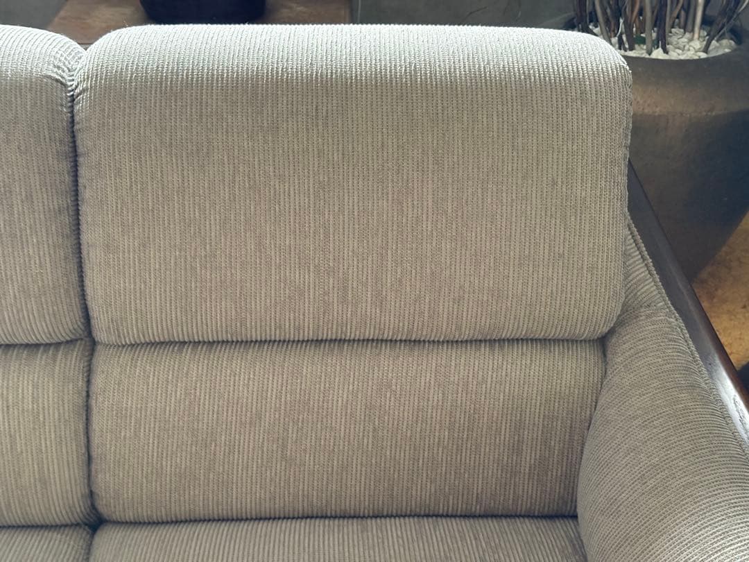 ① 希少 グレーファブリック セパレートソファ ビンテージソファ nZ