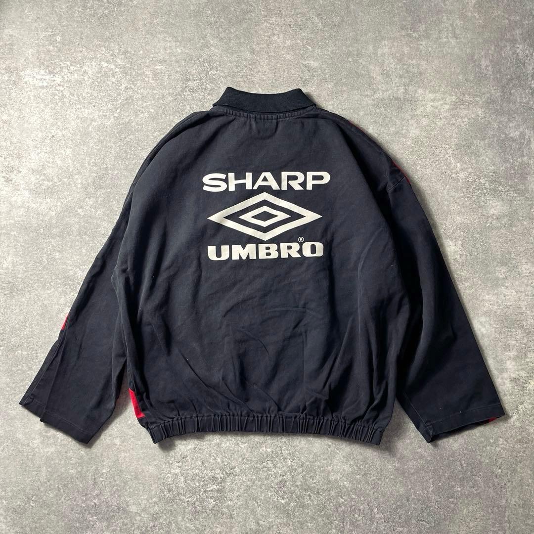 90s MANCHESTER UNITED UMBRO Drill Top XL - メルカリ