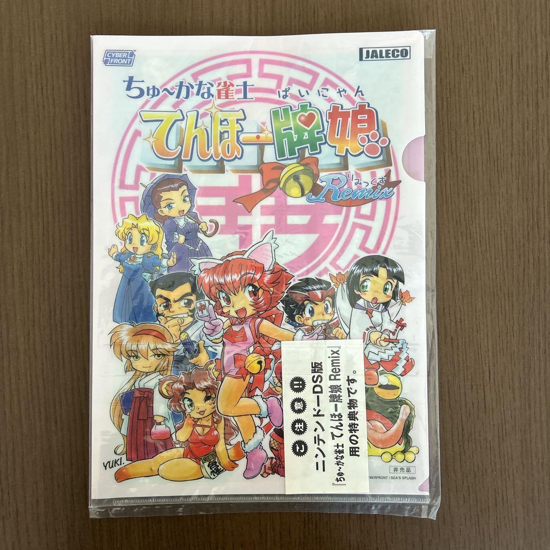 ちゅ〜かな雀士 てんほー牌娘 Remix ニンテンドーDS 箱説明書等有 特典付
