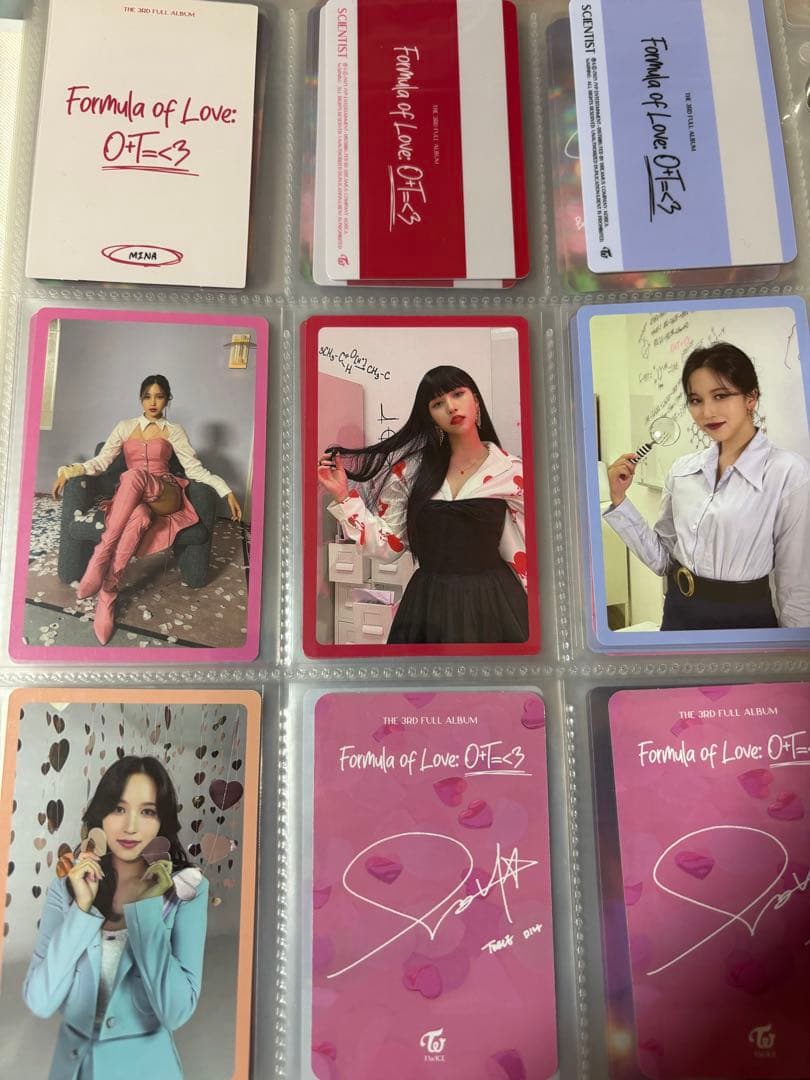 TWICE Formula of Love: O+T=<3 ミナ - メルカリ