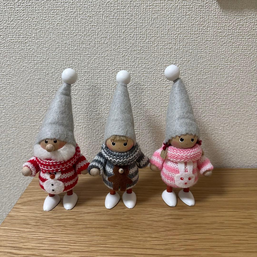 ノルディカニッセ伊勢丹2022限定 クマのセーターを着た男の子 - メルカリ