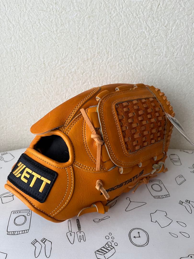 ZETT ゼット　プロステイタス　軟式　投手用 ゼット プロステイタスSE 限定品 BRGB601S 投手用 ブラック 軟式用