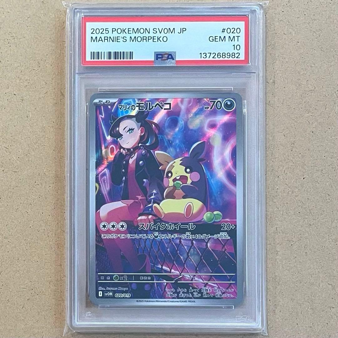 マリィのモルペコ スターターセット AR PSA10 ポケモンカード 鑑定品