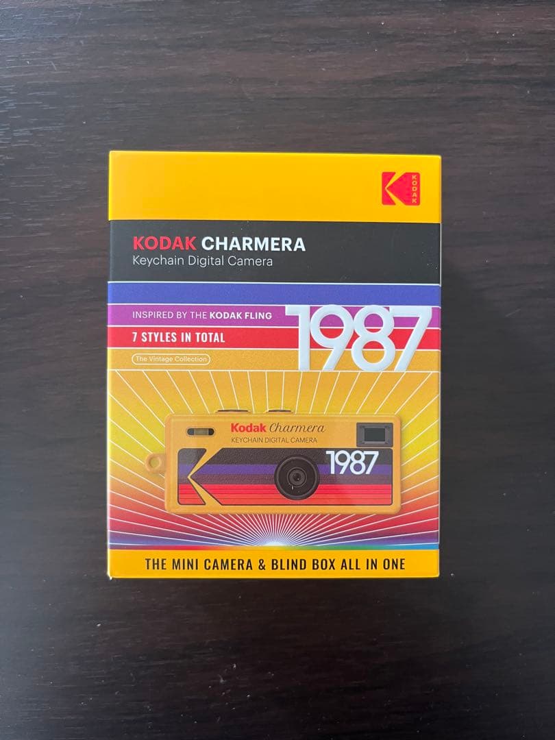 Kodak Charmera トイカメラ 1987年スタイル KODAK CHARMERA 1987 KEYCHAIN (Camera + Micro SD) – Film