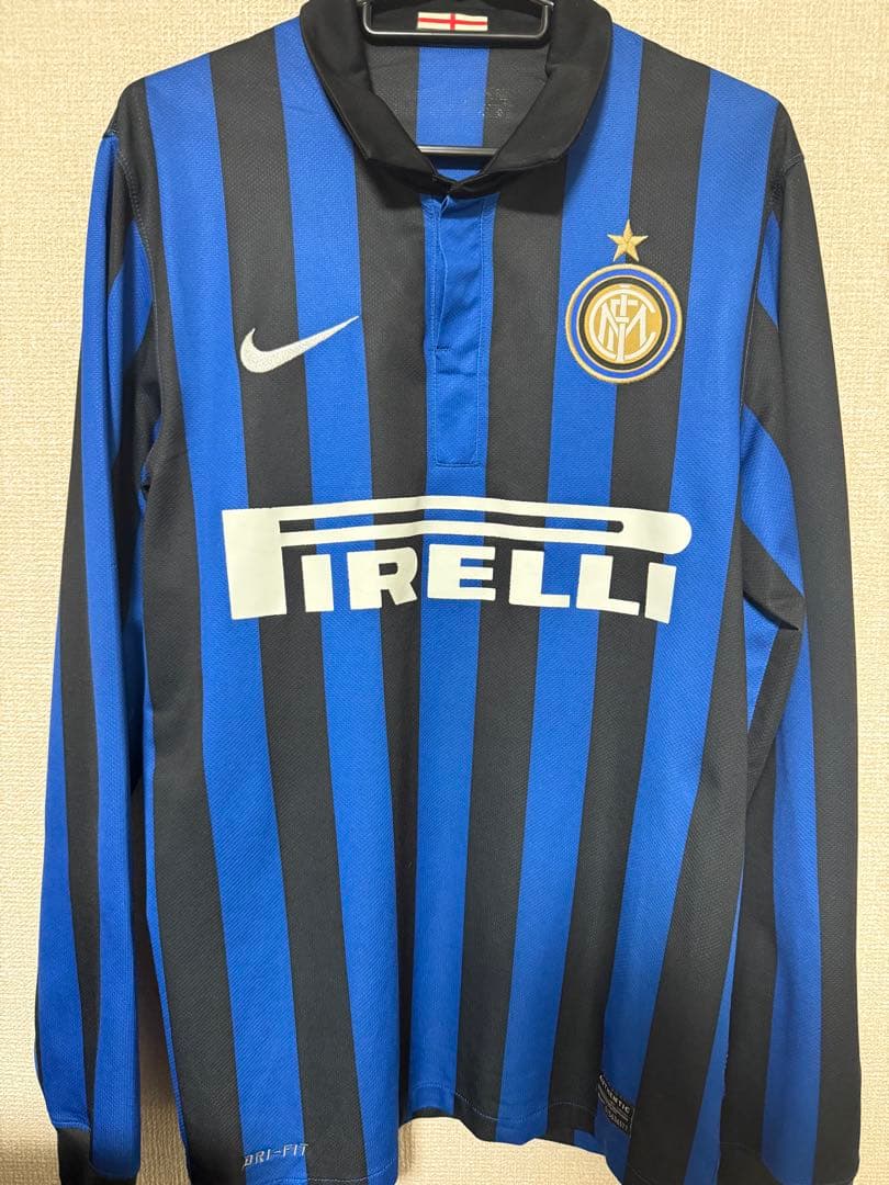 2011/2012NIKEインテルオーセンティック長袖ユニフォーム NIKE インテル 11/12 ユニフォーム ホーム 長袖 オーセンティック