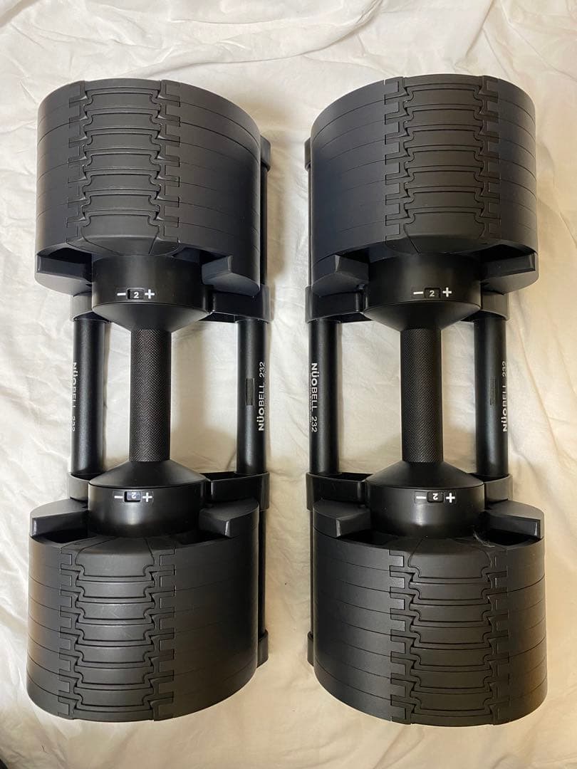 フレックスベル FLEXBELL 可変式ダンベル2kg刻み32kg ブラック① TOP FILM フレックスベル 2kg刻み 32kg flexbell 可変式ダンベル 32kg