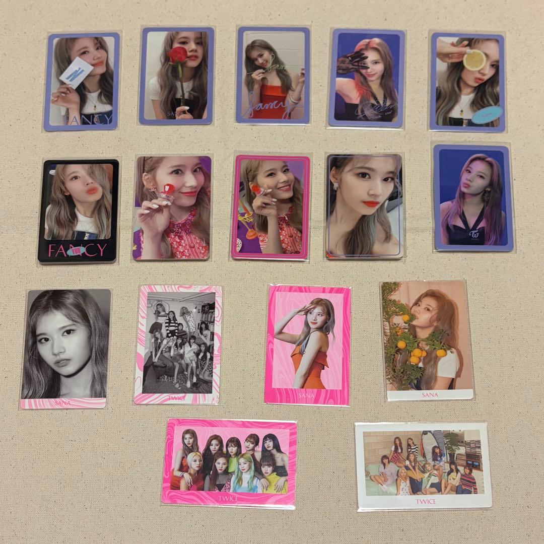 TWICE サナ トレカ まとめ売り FANCY コンプリート - メルカリ