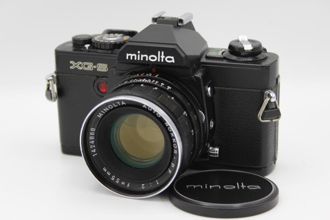 Minolta XG-S 一眼レフカメラ レンズ 55mm ジャンク品 - メルカリ