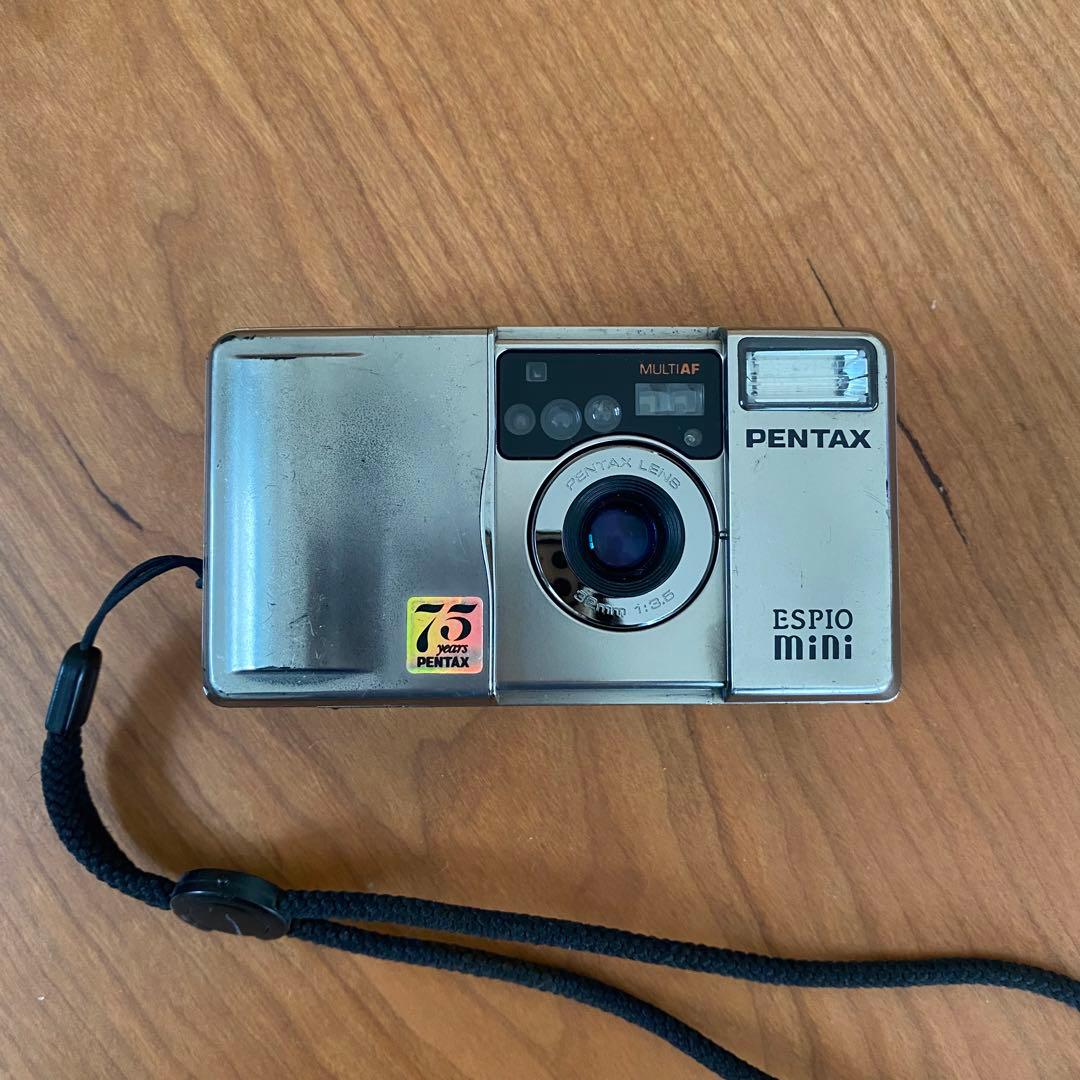 フィルムカメラ pentax espio mini ジャンク品 - メルカリ