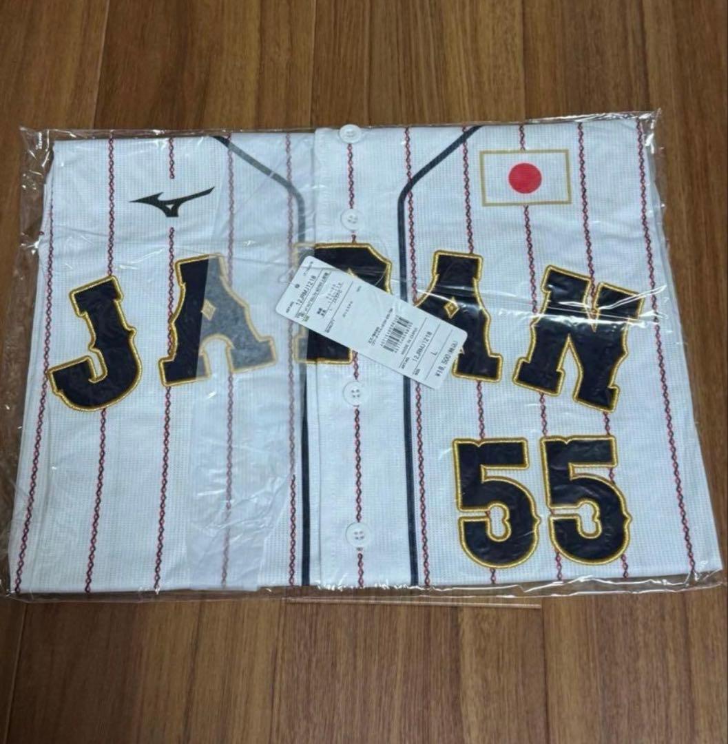 村上宗隆 侍ジャパン 侍JAPAN 日本代表 ユニフォーム Lサイズ - メルカリ