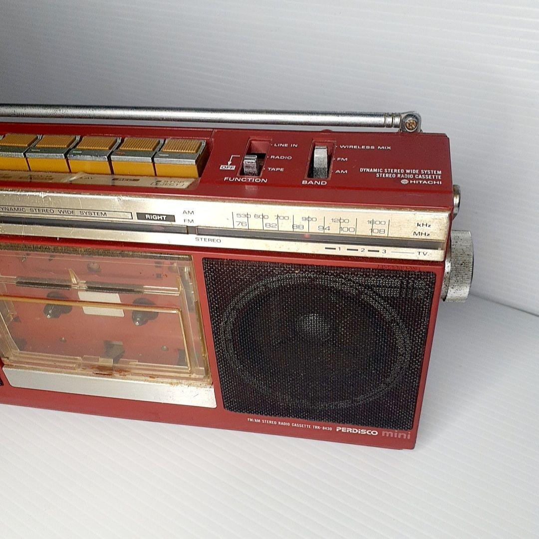 希少機種 日立 HITACHI PERDISCO MINI TRK-8430 赤 - メルカリ