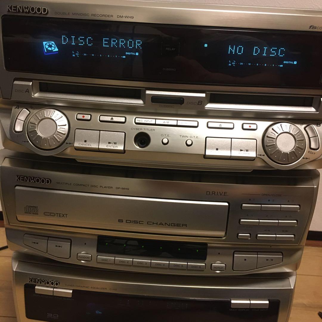 KENWOOD ケンウッド ミニコンポ XM-7MD 3way スピーカー MD - メルカリ