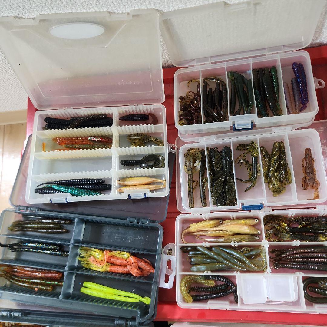 バス釣り引退 ワーム フック シンカー ジグヘッド まとめ売り☆ - メルカリ