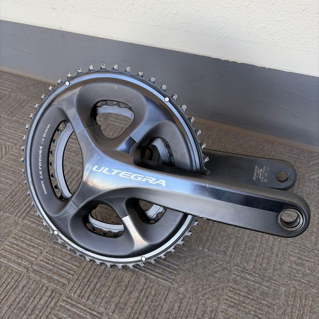 ULTEGRA FC-6800クランク 170mm SHIMANO 「シマノ」 ULTEGRA FC-6800 48-33T 170mm クランク / 熊谷
