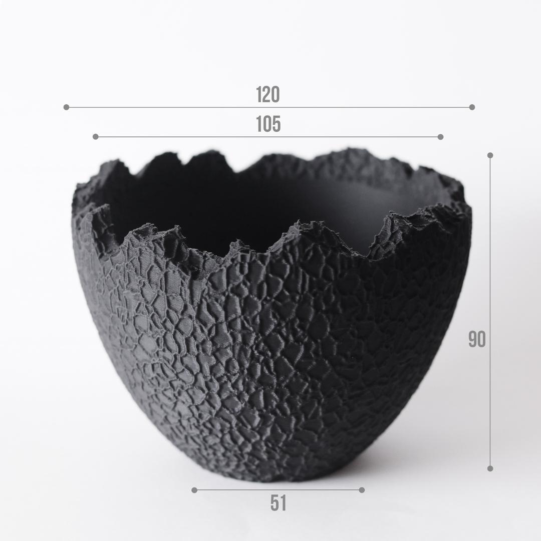 Adv-056 植木鉢 作家鉢 3D鉢 3dプリンター鉢 グラキリス アガベ - メルカリ
