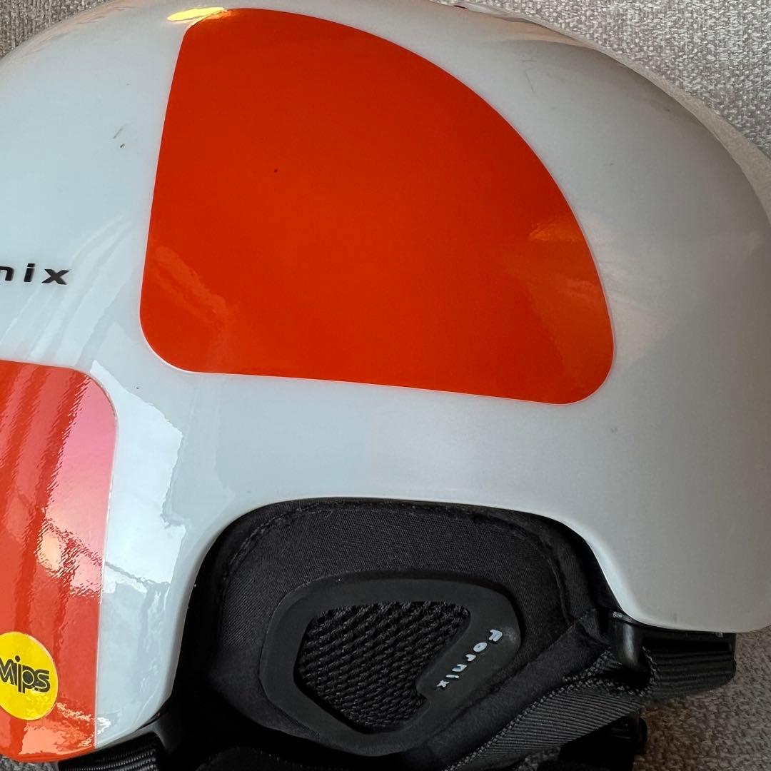 POC FORNIX ヘルメット XL/XXL MIPS RECCO 白オレンジ - メルカリ