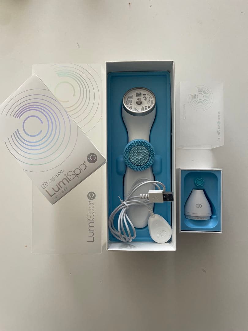 最終値下げ　超美品　LumiSpa io ルミスパio 美顔器 ageLOC LumiSpa iO Device Blue – Legally Lovely