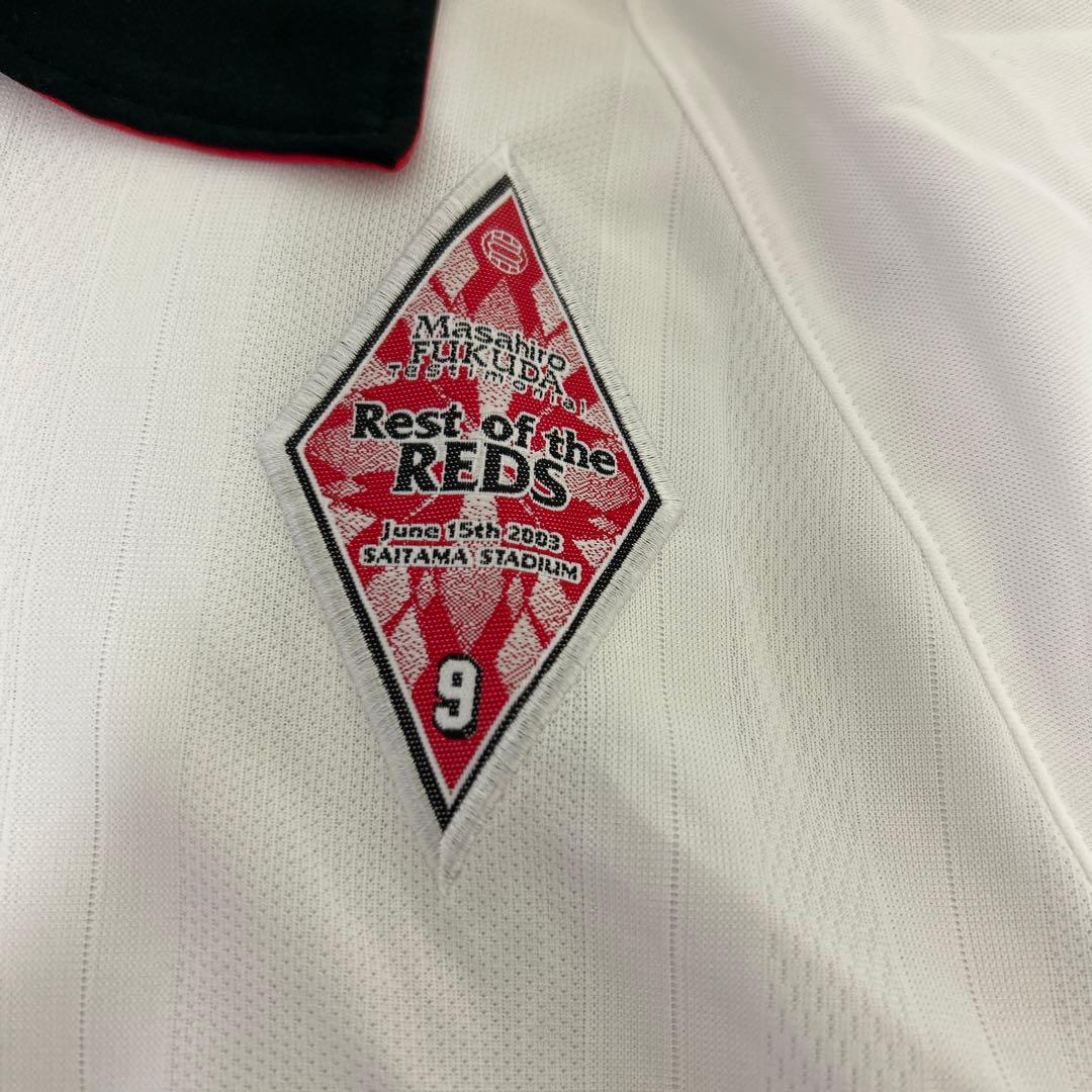 PUMA GRANDIS 9 ホワイトジャージ 福田正博引退記念ユニフォーム
