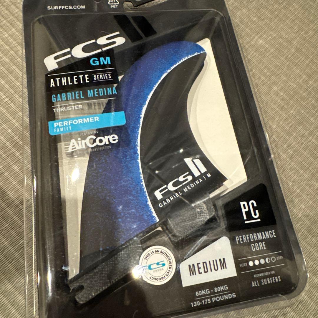 fcs2 ガブリエル　gabriel medina Mサイズ　新品 FCS II Gabriel Medina Signature Tri Fin Set - FCS US