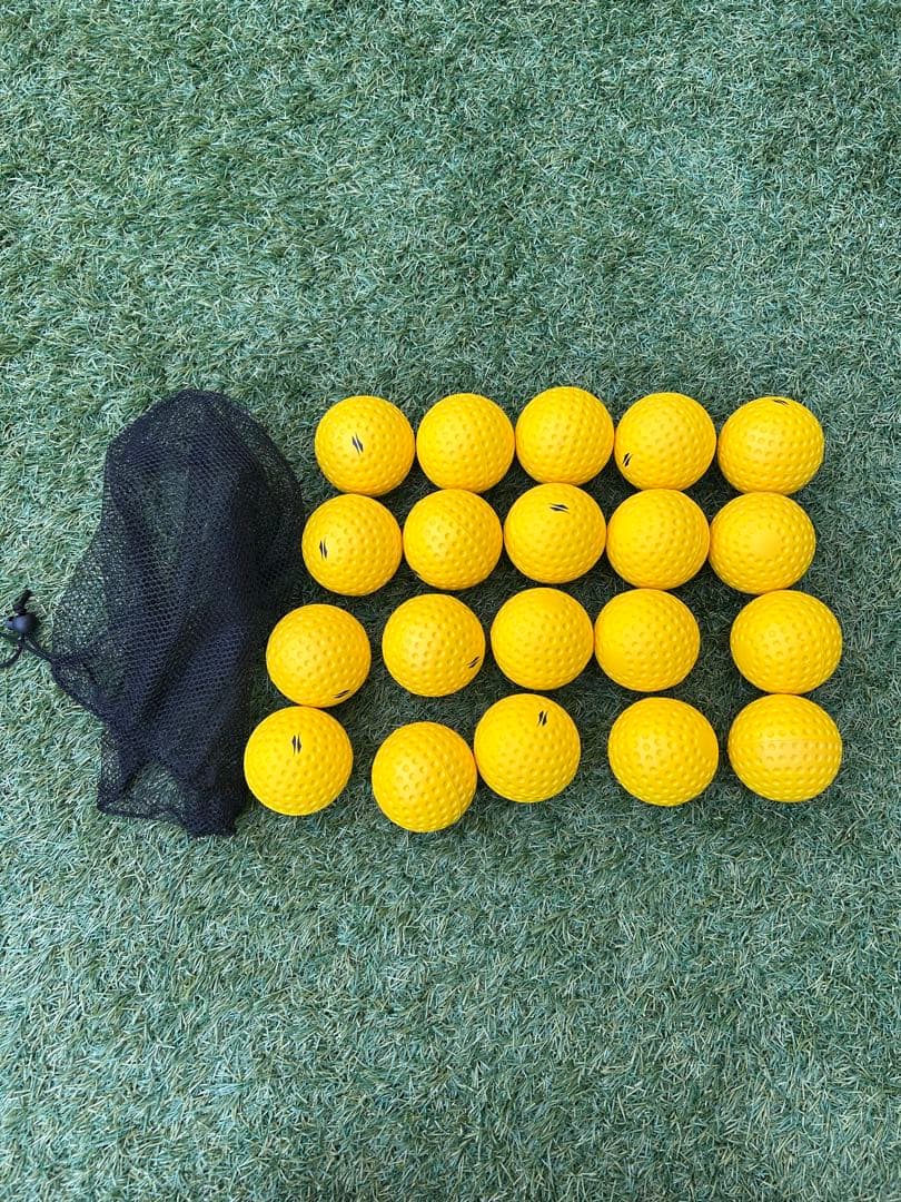 値下げ】インドアバッティングマシン&ウレタンハードボール20個 - メルカリ