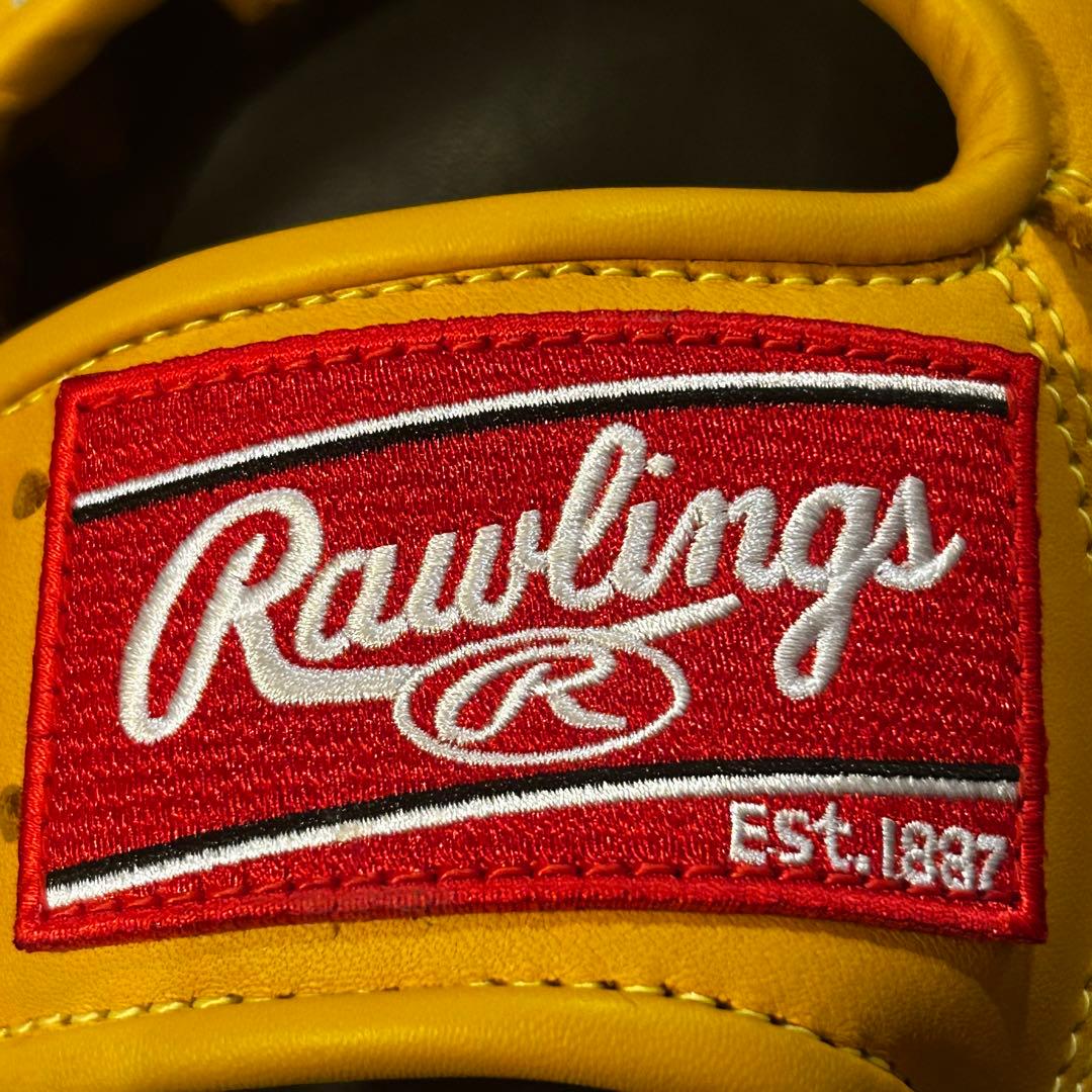 匿名配送】Rawlings ローリングス 本革 ゴールドタン 軟式グローブ