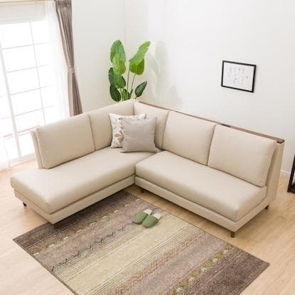 引取セール3万円 ベージュ コーナーソファ L字型 ニトリ LD1Nシールド