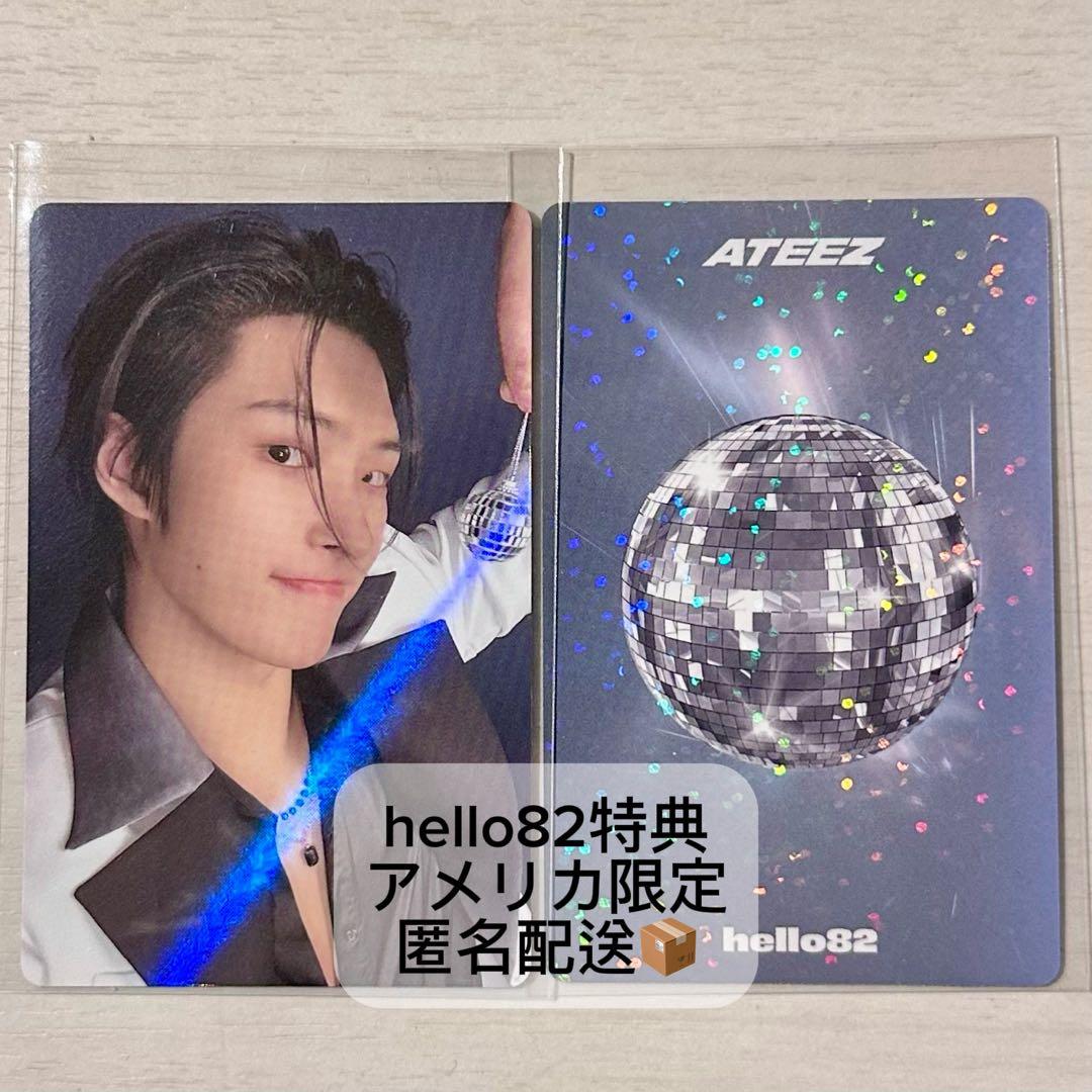 ATEEZ アチズ US限定 ミンギ hello82 特典 トレカ - メルカリ