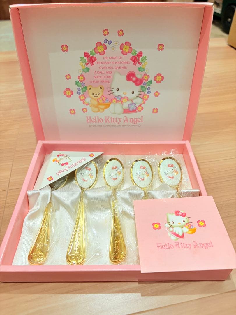 Hello Kitty スプーン5本セット エンジェルキティ - メルカリ