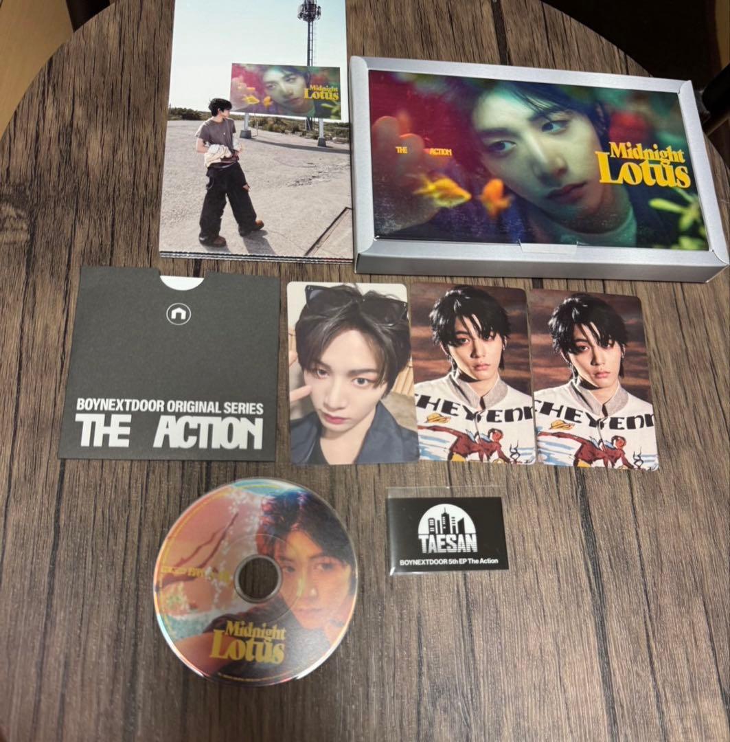 BOYNEXTDOOR THE ACTION frame ve テサン セット - メルカリ