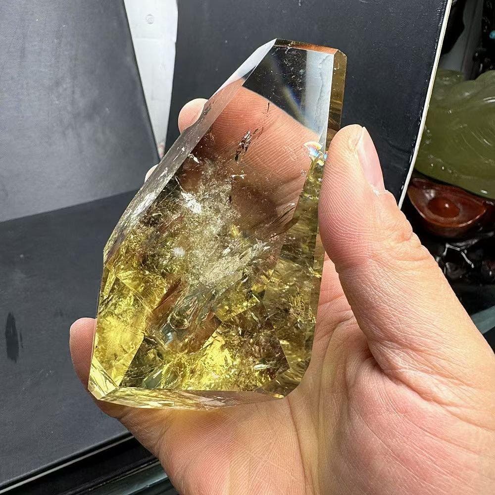 AAAAAAA級天然シトリン水晶原石B0105/YS/10213010/350D