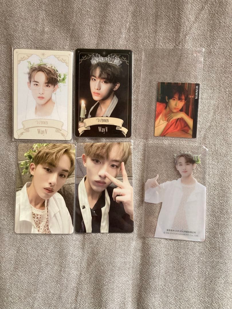 nct wayvウィンウィントレカ シーグリトレカ ウィンウィンシール