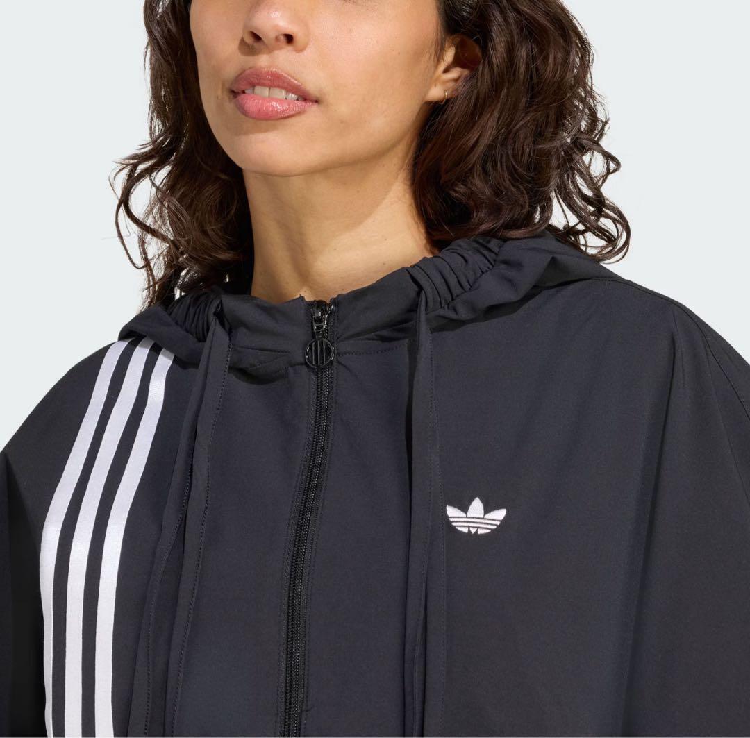 新品L Adidasトラックトップ フーディージャケット JX2698 - メルカリ