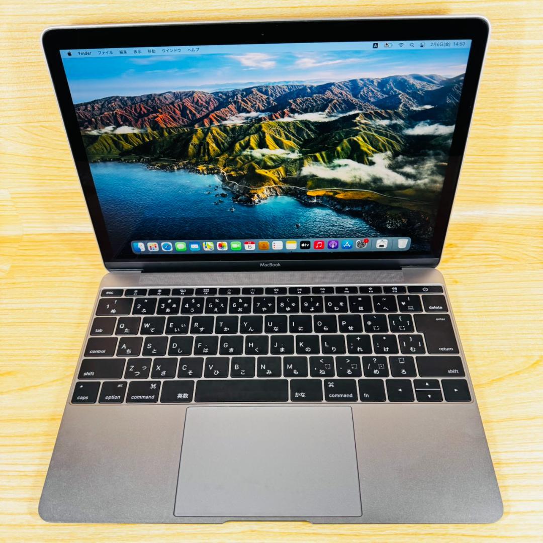 MacBook本体 P76 Apple MacBook CoreM 12inch 8GB/256GB MacBook 12インチ[2016年/SSD 256GB/メモリ 8GB/1.1GHzデュアルコア