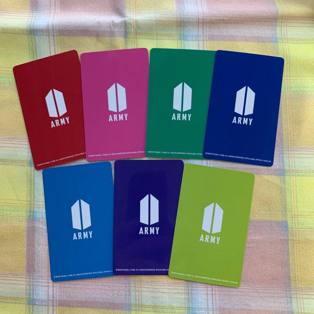 BTS JPFC 特典 当選 アンケート トレカ 7枚セット - メルカリ