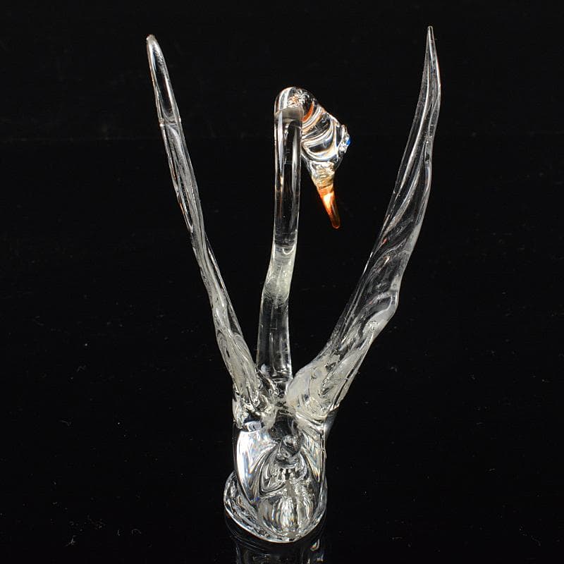 Baccarat バカラ クリスタルガラス 白鳥 スワン 置物 V R6982 - メルカリ