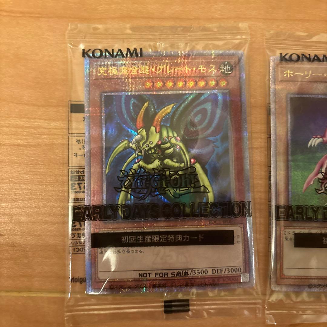 未開封 25thホーリー・ナイト・ドラゴン 究極完全態・グレート・モス