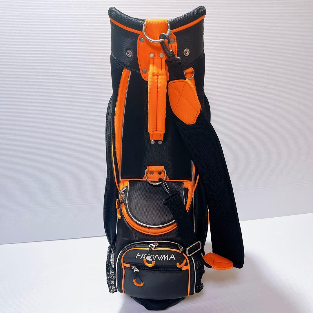 HONMA ホンマゴルフ キャディバッグ 軽量 ブラック オレンジ - メルカリ