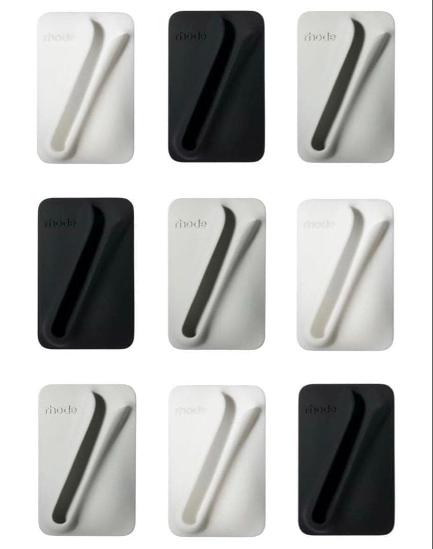 rhode snap-on lip case grey snap-on grey rhode lip case