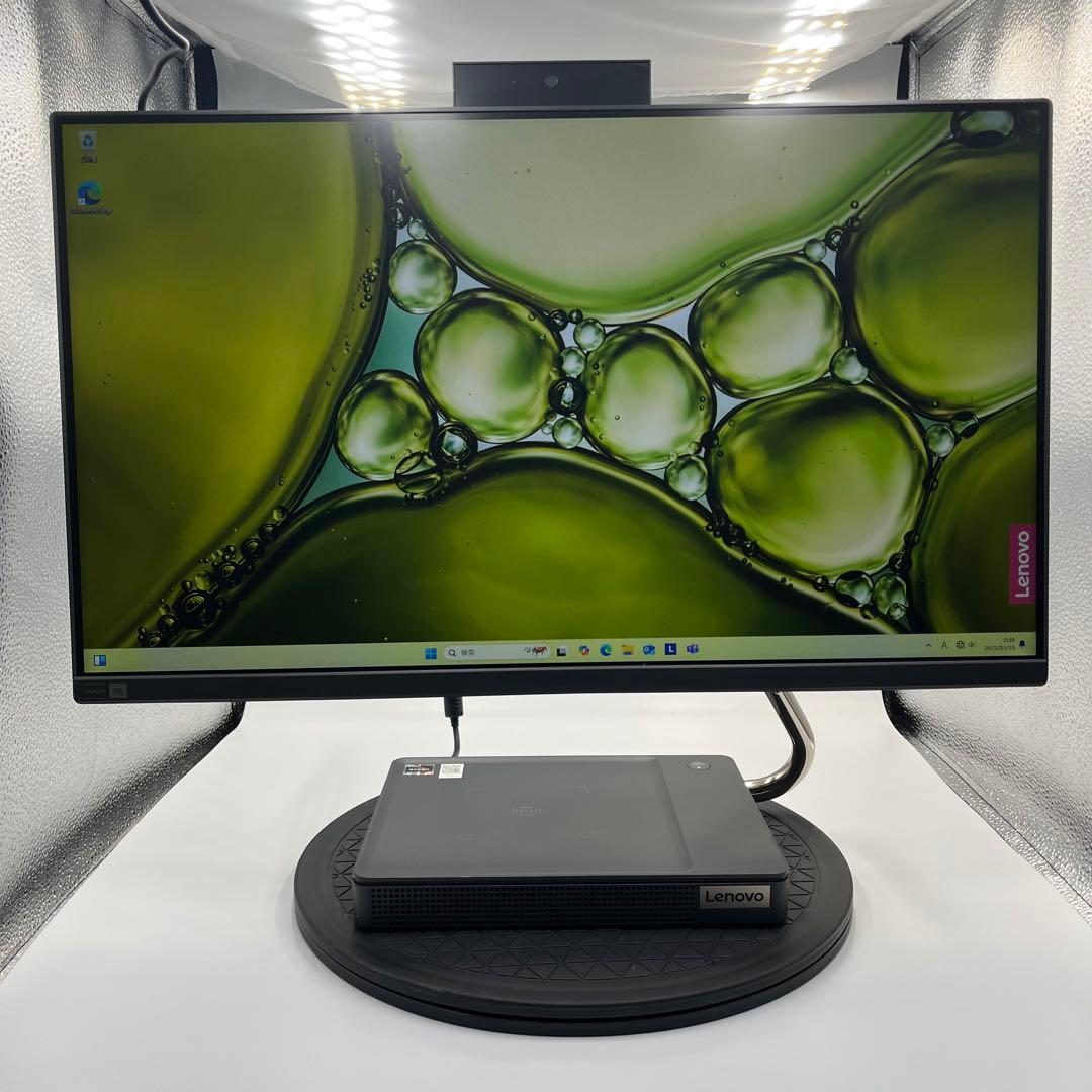 Windowsデスクトップ IdeaCentre AIO 560 Ryzen 5 5500U 16G 256 Lenovo IdeaCentre AIO 560 AMD Ryzen 5 5500U・8GBメモリー・1TB HDD