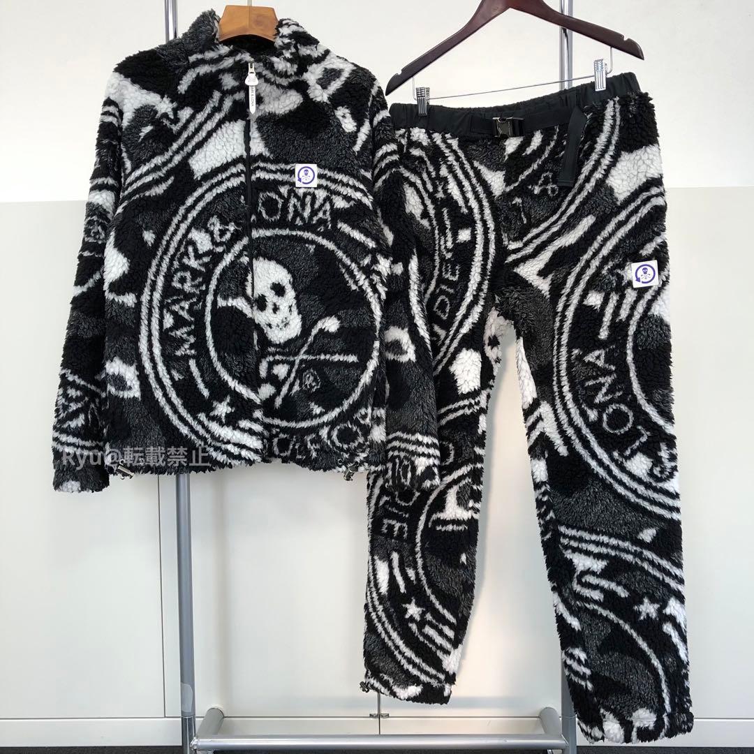 MARK&LONA マークアンドロナ フリース ジャケット パンツ セットアップ