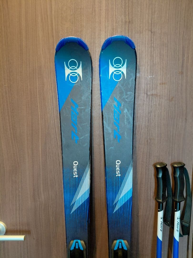 程度良好‼️HART/学生・メンズ用/スキーセット・メンテ・WAX済み✓軽量