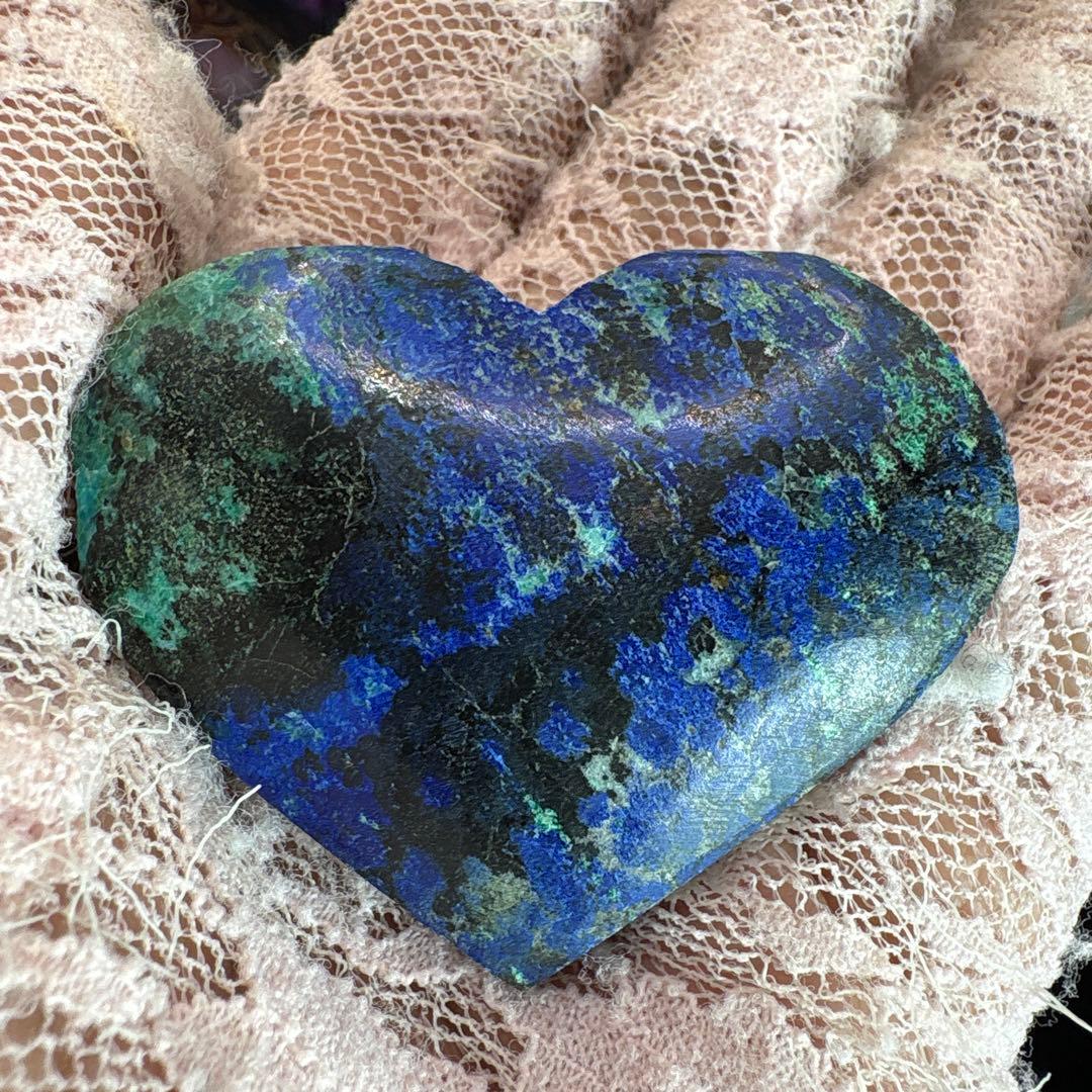 高品質 アズライトハート♡♡No.2190