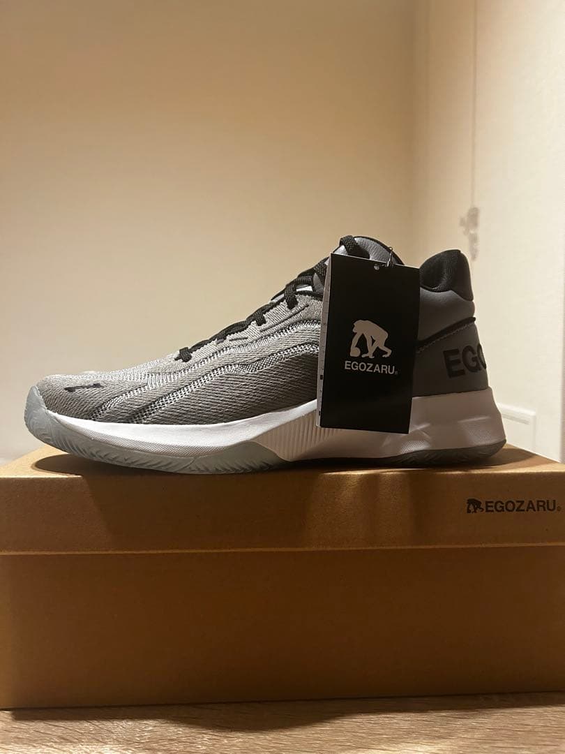 エゴサル　EGO AWAKE 1.5 バスケットボール　シューズ グレーブラック Amazon | エゴザル（EGOZARU） バスケットシューズ バッシュ EGO AWAKE