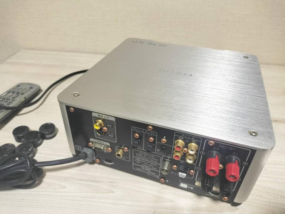 ビクター CA-EXA3 DVD レシーバー 本体＋リモコン - メルカリ