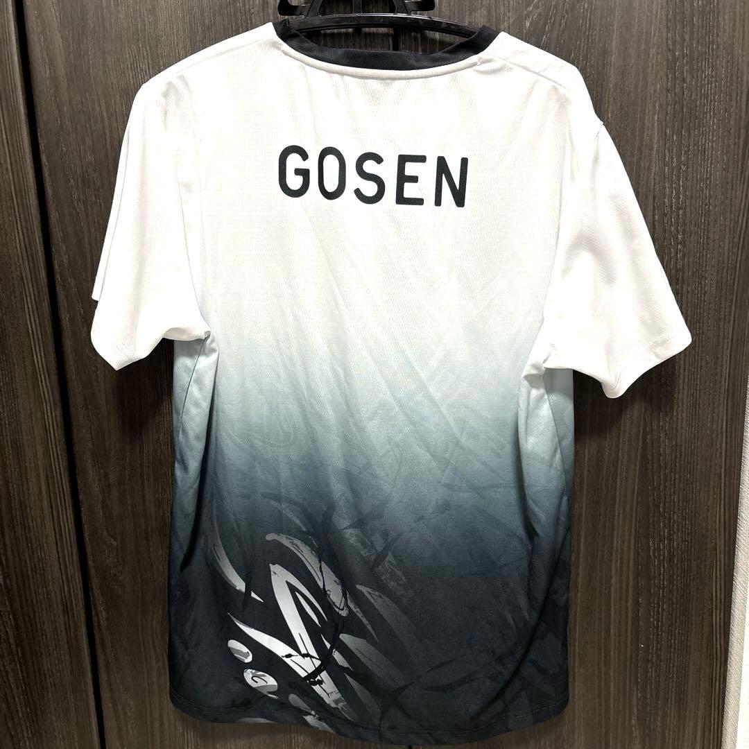 GOSEN 2023 インターハイ大会 バドミントン テニス シャツ Lサイズ